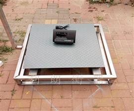 山西賣電子地秤廠家|1噸-5噸貨物稱重電子秤多少錢