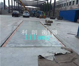 100噸汽車衡廠家-天津十六米長100噸數字式汽車衡