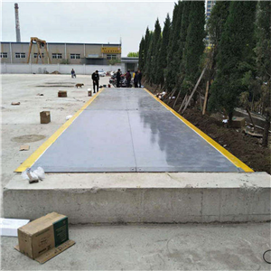 岳陽3*15m/150噸大型汽車電子地磅