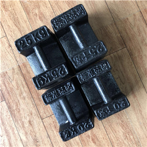 鑄鐵砝碼m級20kg湘潭供應廠商
